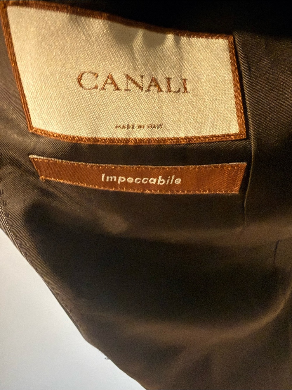 Canali Capri Fit Charcoal Grey Wool Suit - Excellent Tailored Near New Condition